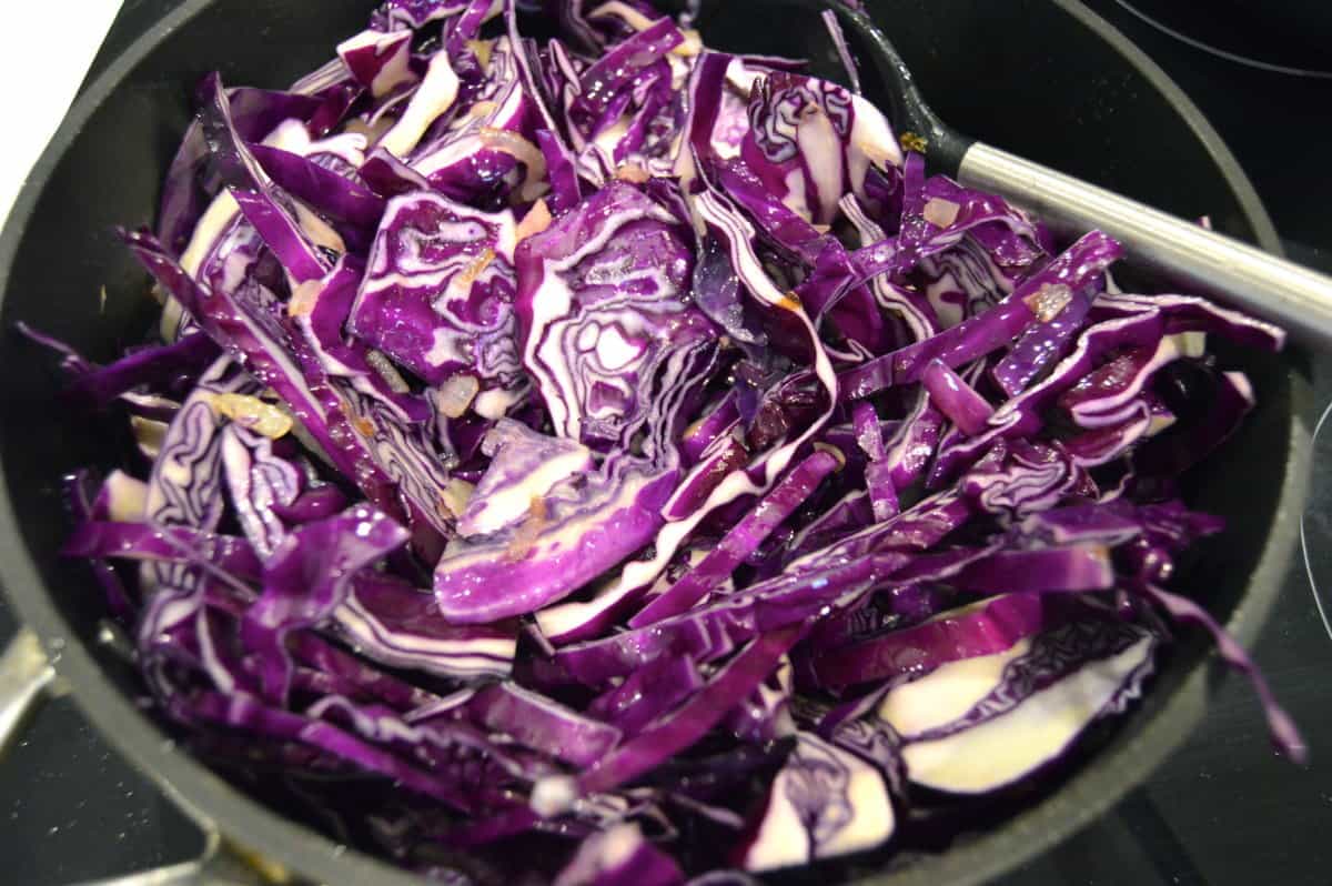 Appreciating the little things in life… including red cabbage