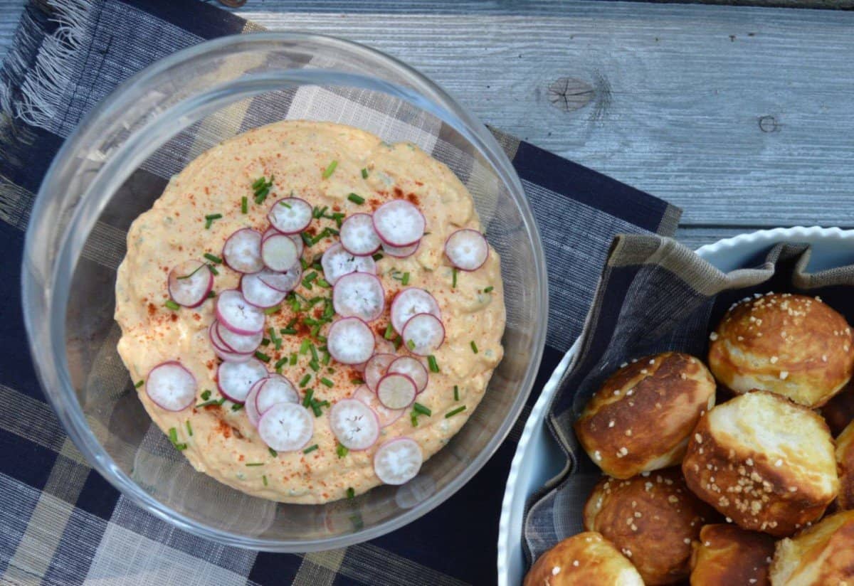 Obatzda Bavarian Cheese Beer Spread, German Food &amp; Entertaining Dirndl ...