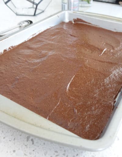 Gluten-Free Chocolate Cake Before Baking