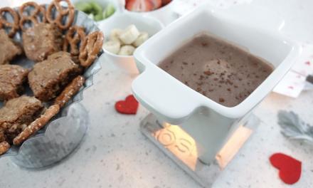 Valentine’s Day Recipe: Kinder Chocolate Fondue