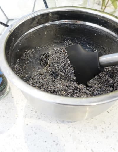 Making the poppy seed filling