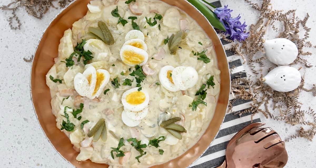 German Easter Recipes: Oma Sieghilde’s Creamy Potato Salad