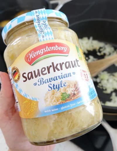 Sauerkraut I used for Sauerkraut Potato Casserole