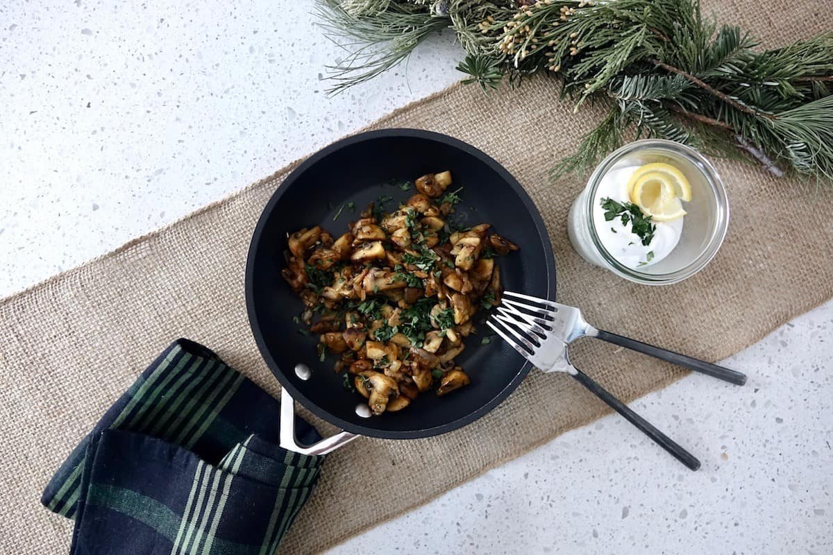 Christmas Market Special: Champignonpfanne