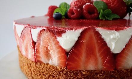 Sophie’s Birthday Cake: Berry Yogurt Cake