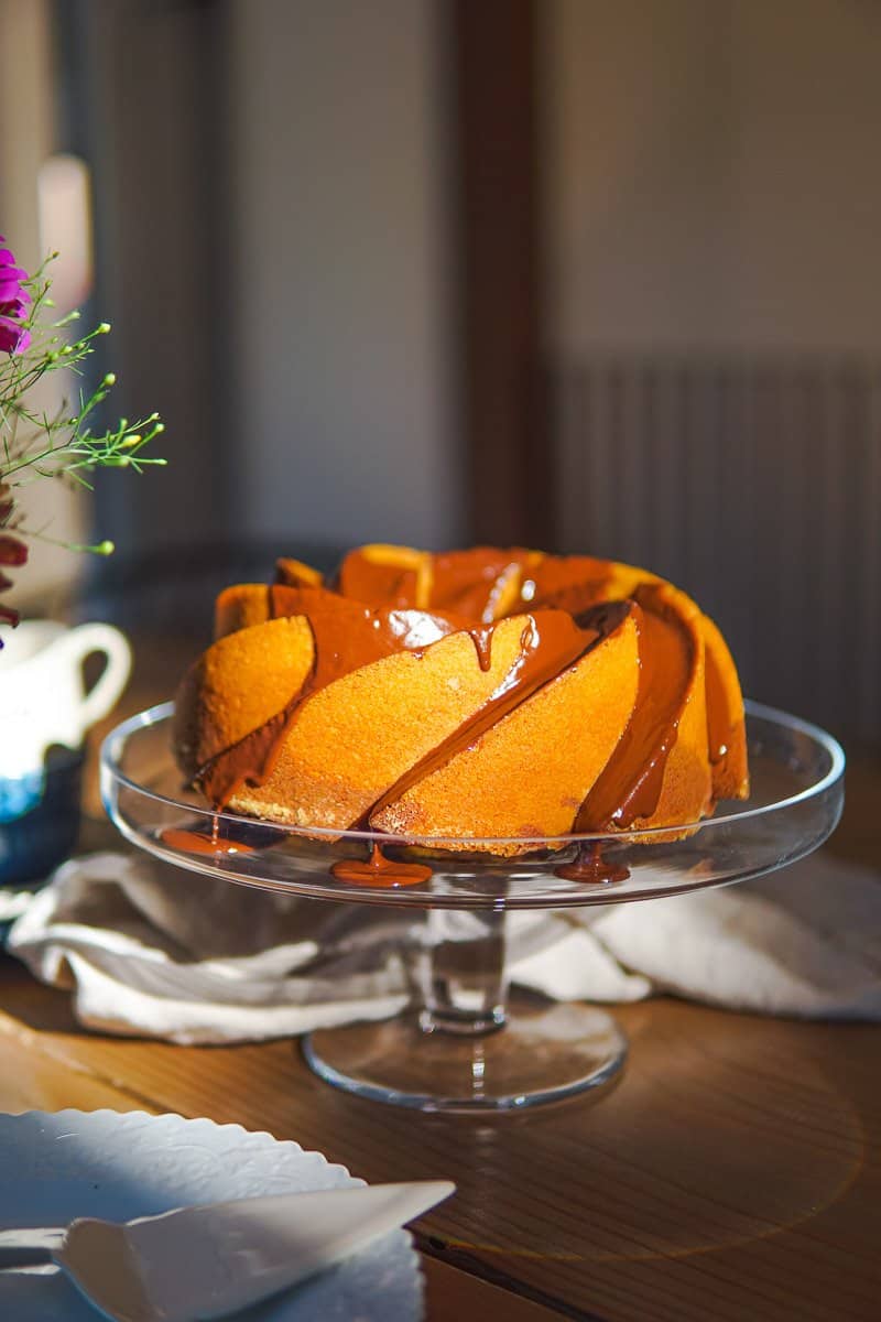 German Marble Cake (Marmorkuchen) - dirndl kitchen