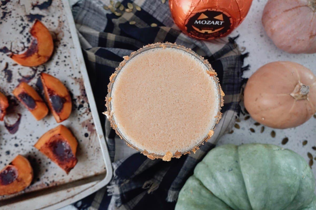 Spiced pumpkin martini