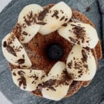 dirndl kitchen Rotwein Birnen Kuchen redwine pear cake recipe11