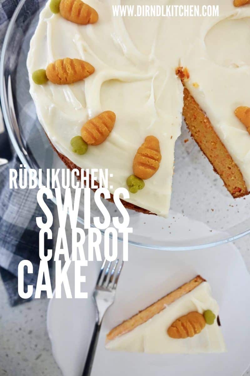 Rüblikuchen Swiss Carrot Cake dirndl kitchen18