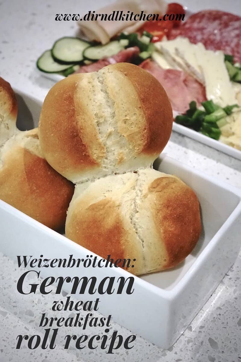 Dirndl kitchen Brotchen German breakfast roll recipe9