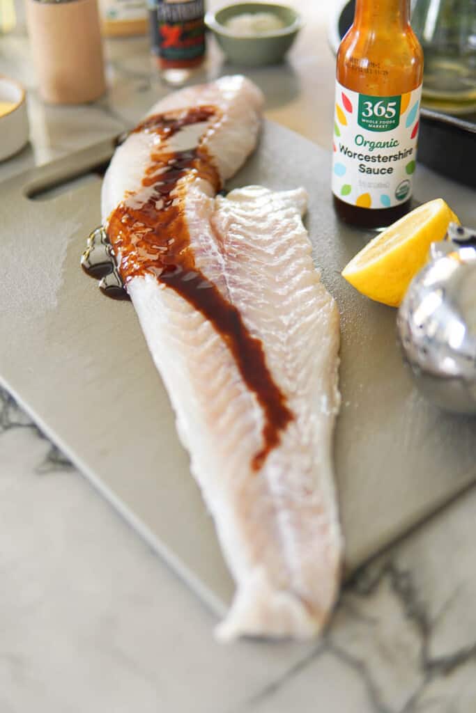 Easy Baked Cod in Creamy Mustard Dill Sauce dirndl kitchen