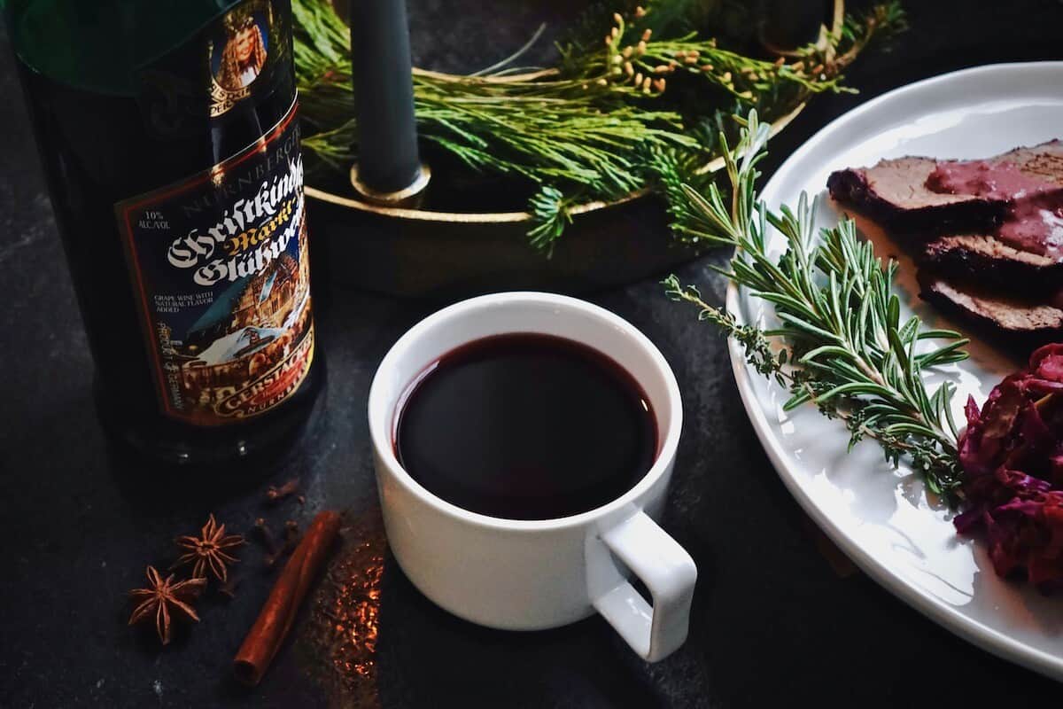 dirndl kitchen glühweinbraten mulled wine roast recipe7