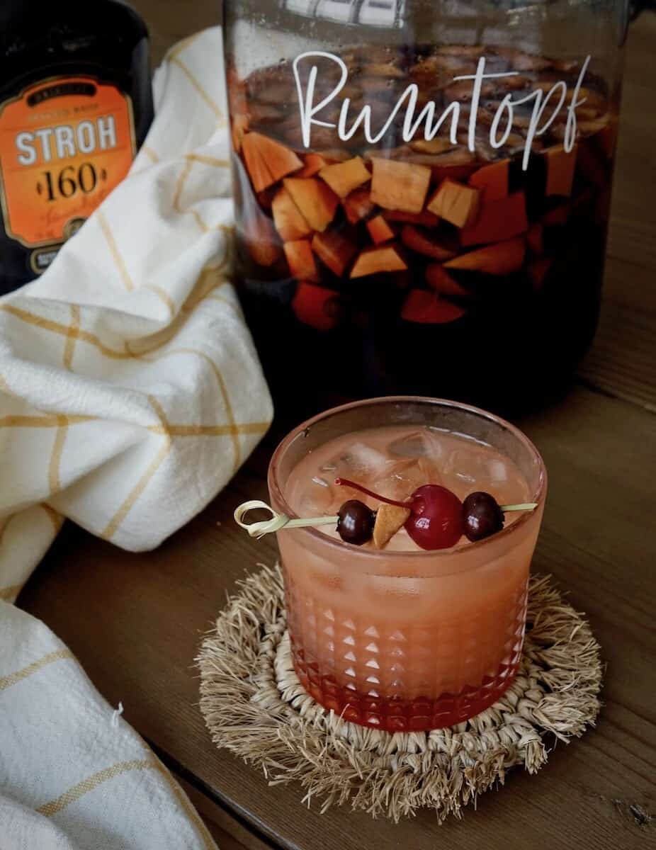 Rumtopf rum punch recipe