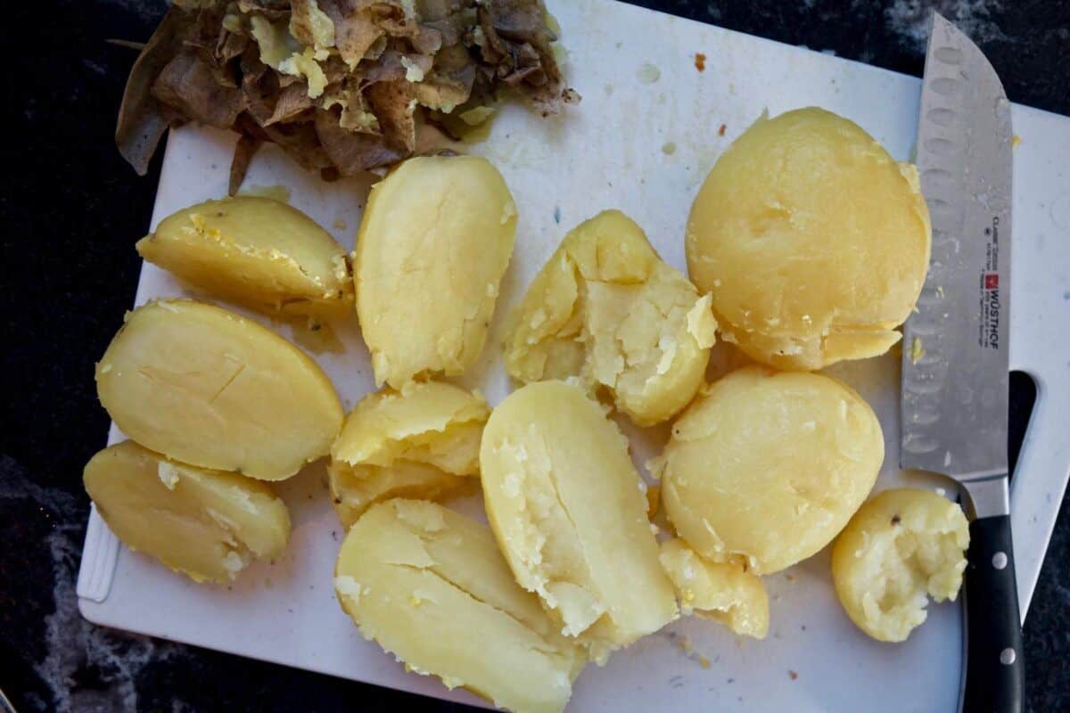 German Potato Salad with Würstchen - dirndl kitchen