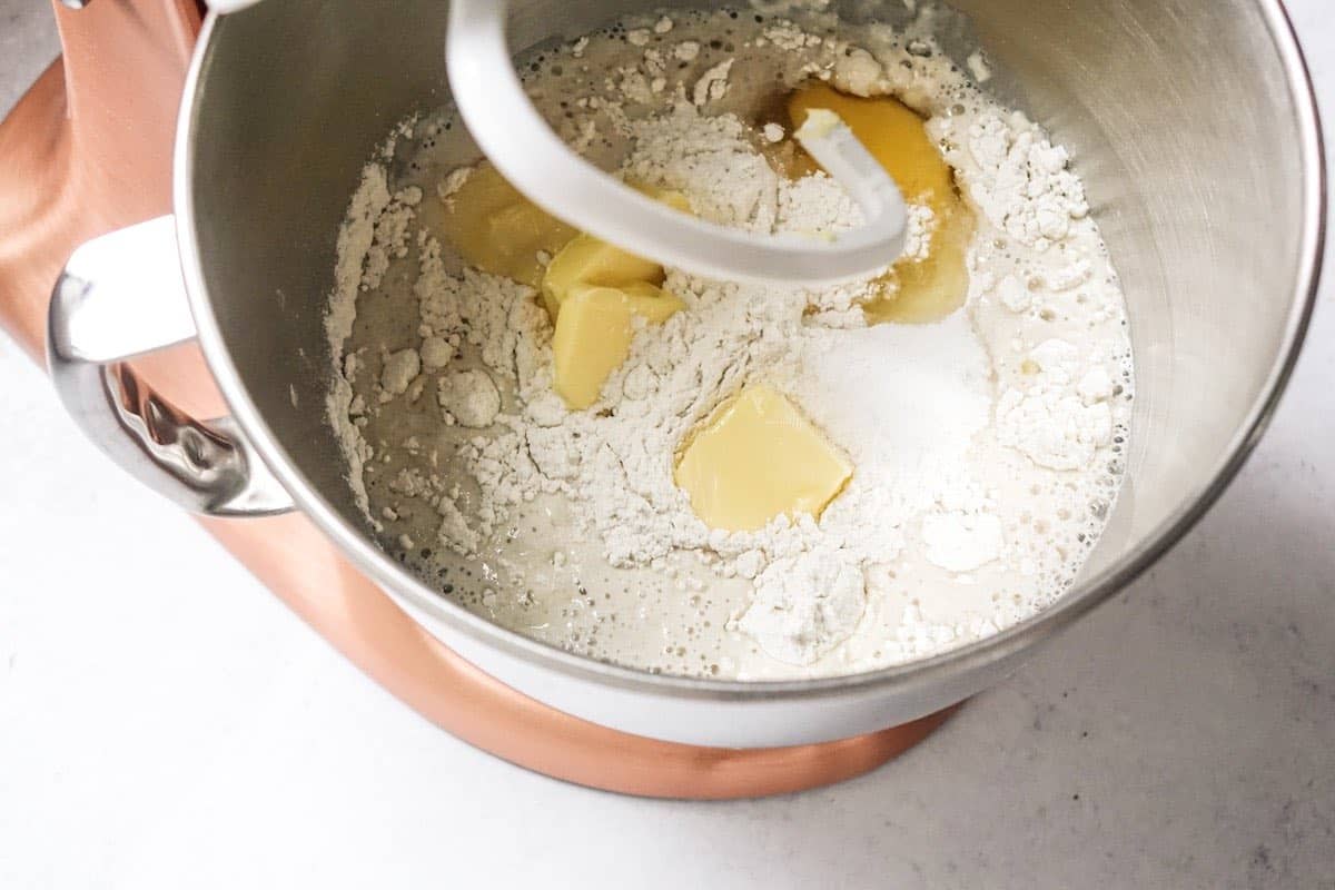 Making Homemade Turkish Pide Bread in my stand mixer