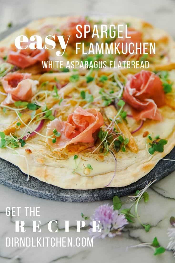 white asparagus flatbread pin