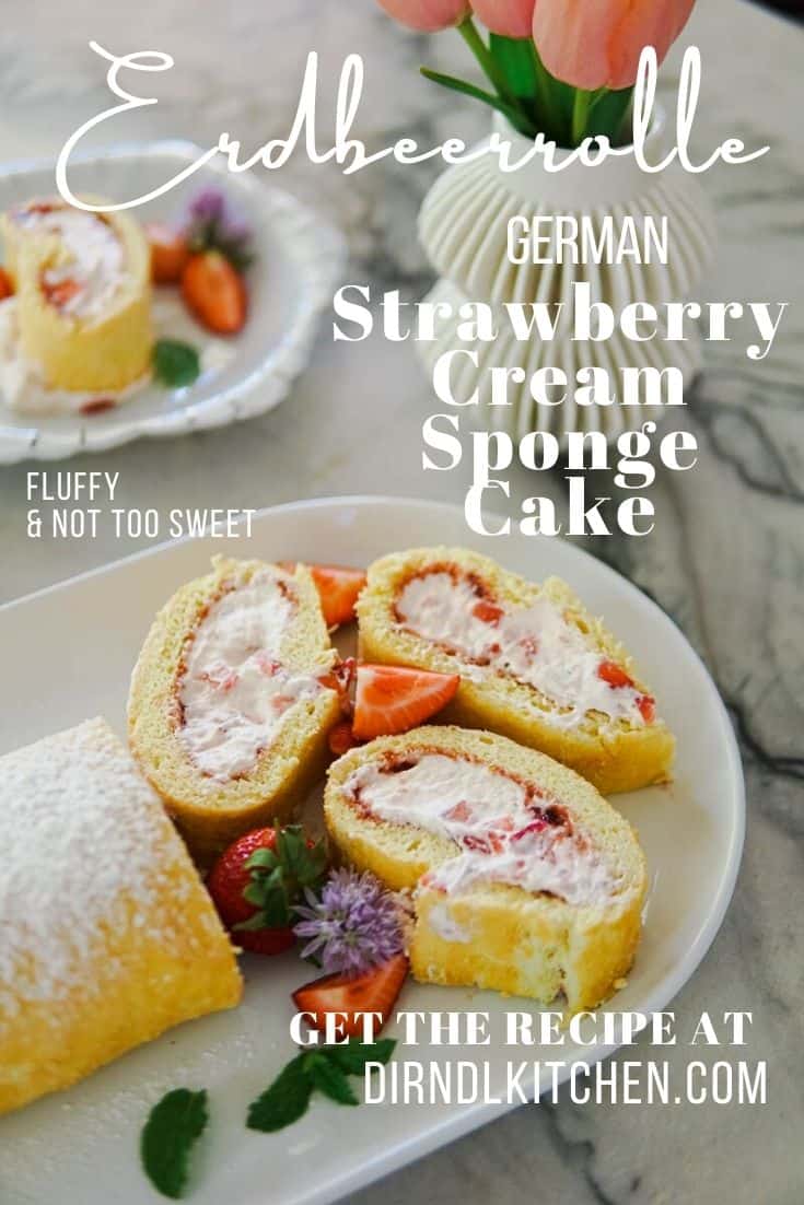 strawberry sponge cake pin