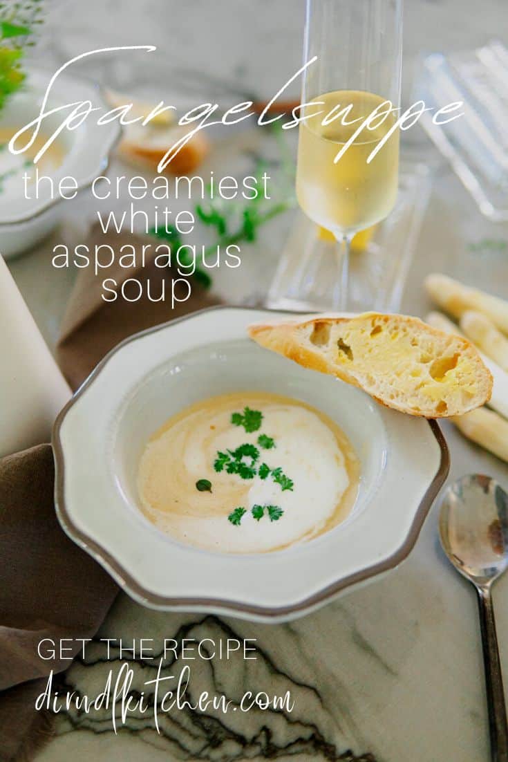 Pin image for White Asparagus Soup
