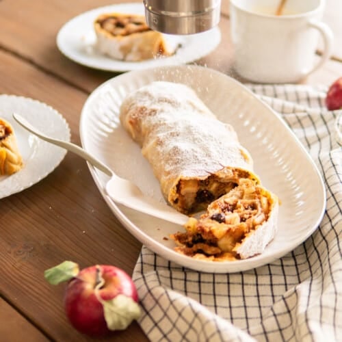 Authentic German Apple Strudel (Apfelstrudel) - House of Nash Eats