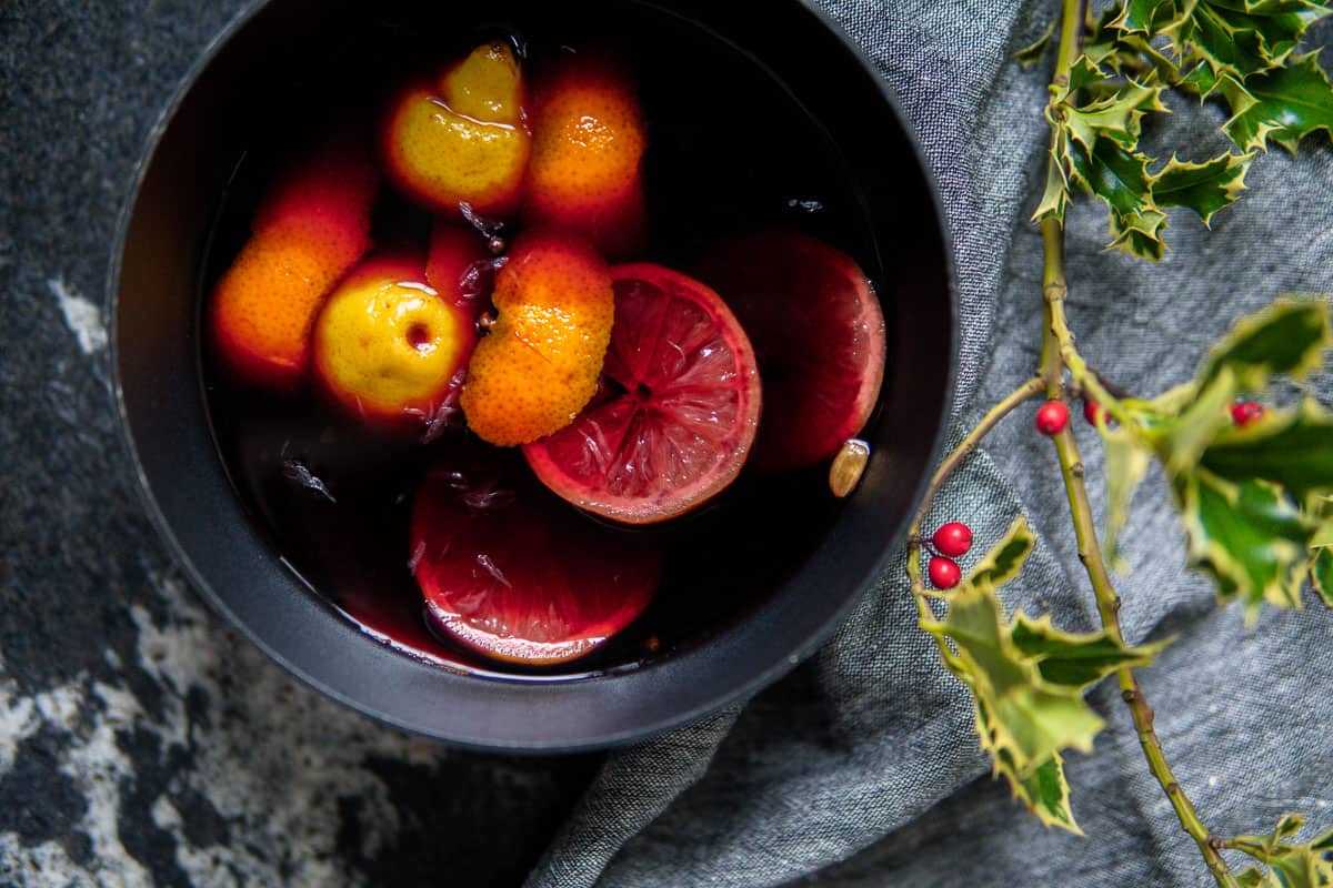 Glühwein, a German Mulled Wine Recipe with Printable