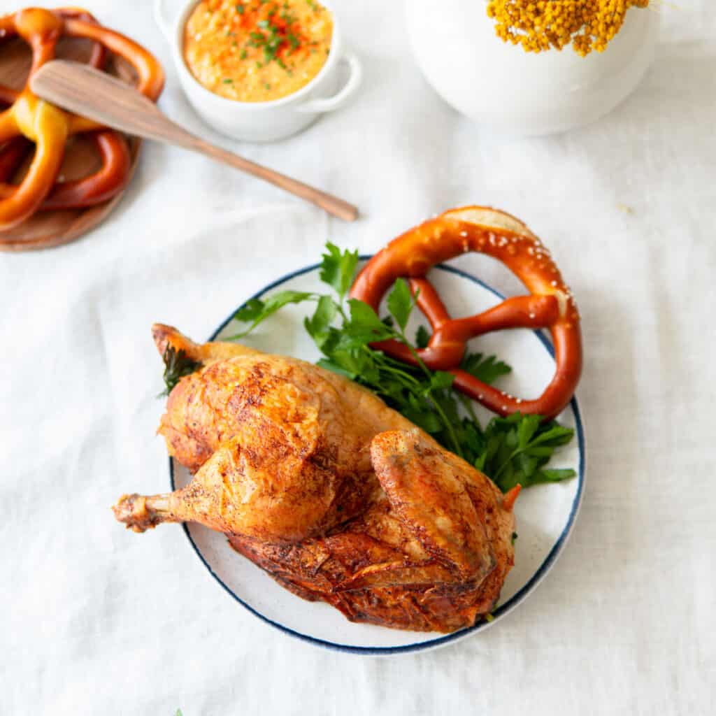 Amazing OktoberfestStyle Roasted Chicken (Wiesnhendl)